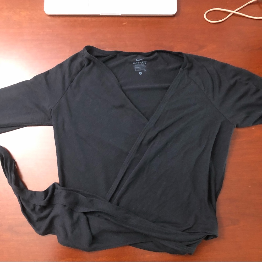 Nike wrap top